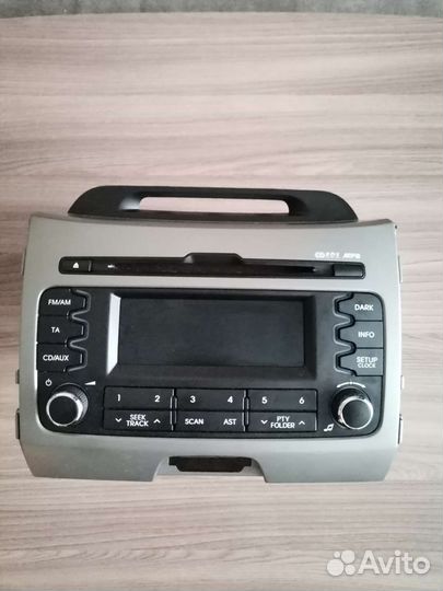 Штатная оригинальная магнитола от киа спортейдж 3