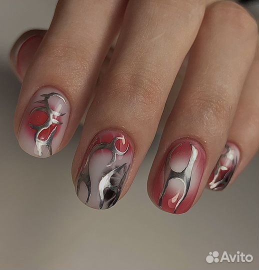 Маникюр наращивание Пермь