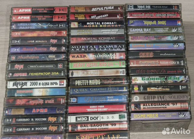 Аудиокассеты с записью