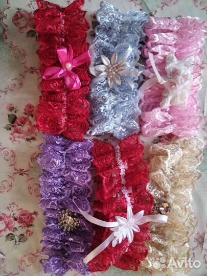 Подвязка на ногу невесте