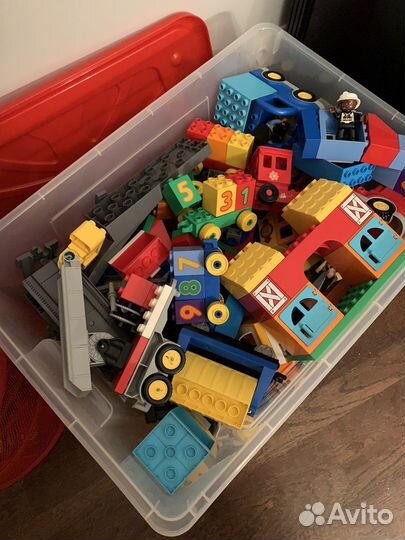 Lego duplo железная дорога и др. наборы