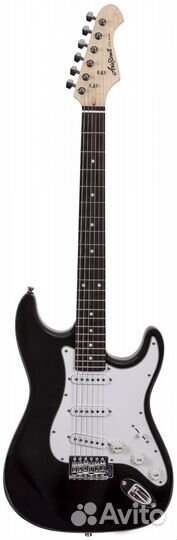 Aria STG-003 BK электрогитара цвет черный