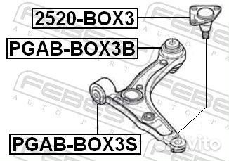 Сайлентблок pgab-BOX3B pgab-BOX3B Febest