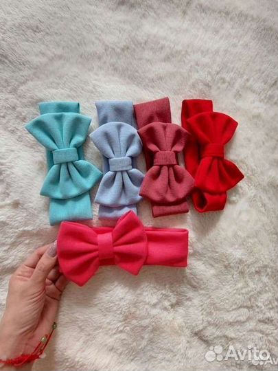 Повязки на голову для девочки