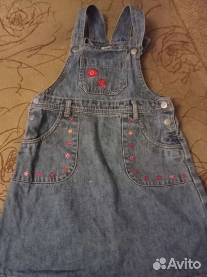 Джинсовый сарафаны