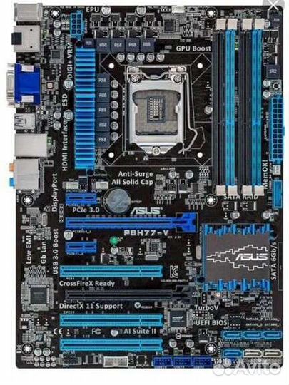 Материнская плата с процессором i7 3770