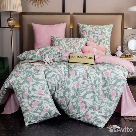 Белье постельное, Люкс-Сатин 100 хлопок