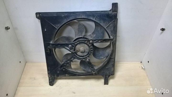 Вентилятор охлаждения радиатора в сборе Нексия