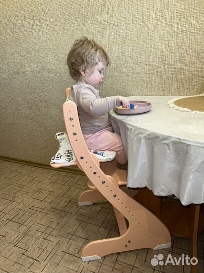 Растущий стул Друг Кузя с подушками