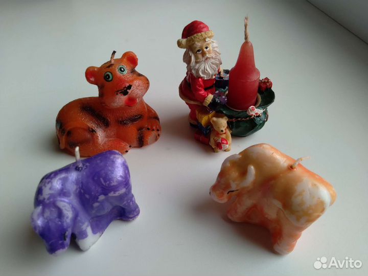 Новые новогодние свечи. Цена за все