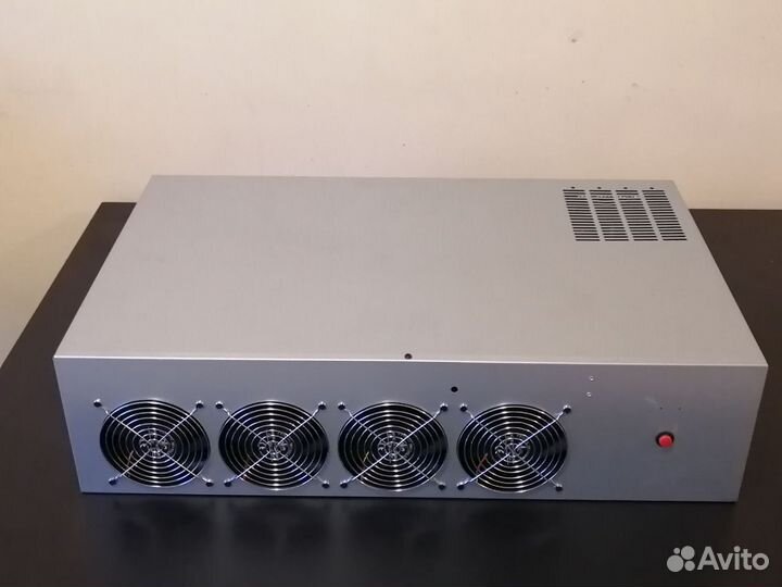 Закрытый корпус (тушка) для майнинга 8 карт 2000Вт