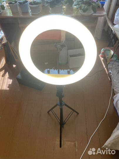Свет для съемки. Кольцевой светильник