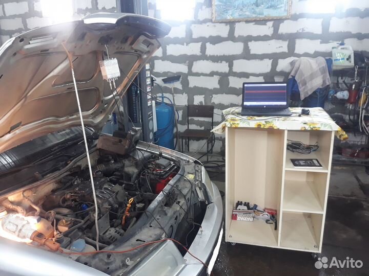 Тех.обслуж,ком.диагностика двс, настройка гбо