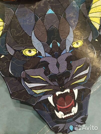 Пазл деревянный