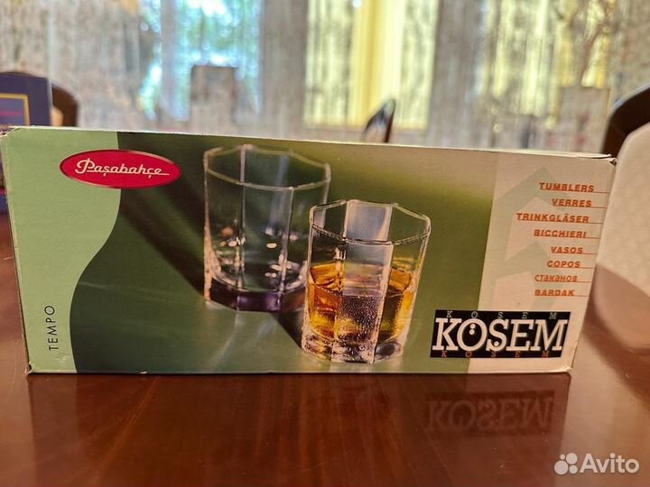 Стакан набор 6 штук турецкие