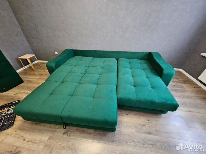 Угловой диван аккордеон