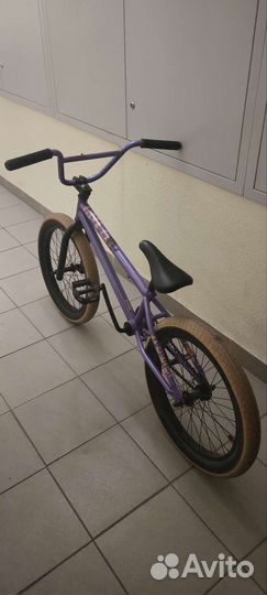 Трюковой велосипед bmx TT Mack 20 фиолетовый