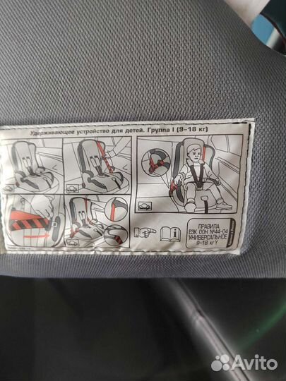 Детское автокресло 9 до 36 кг