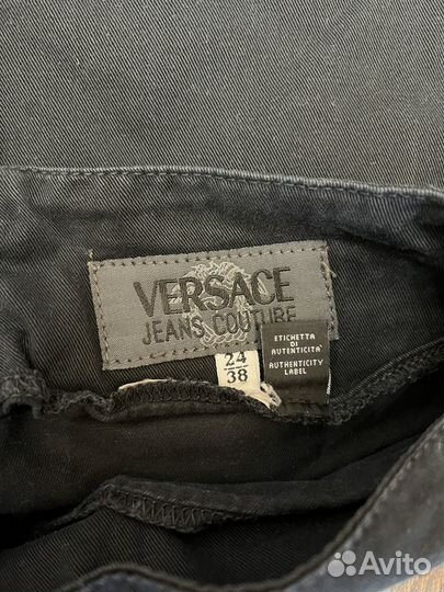 Мини юбка versace couture