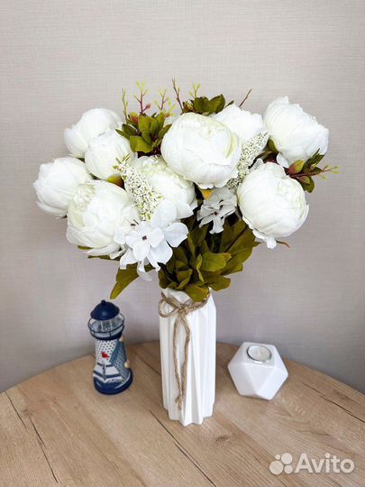 Букет искуственных пионов
