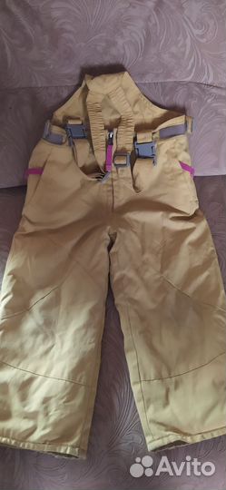 Зимние брюки на девочку 98 размер