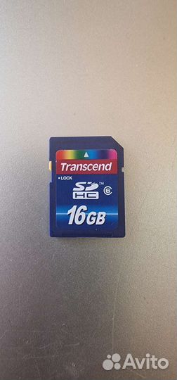 Карта памяти Transcend sdhc 16 Гб класс 6