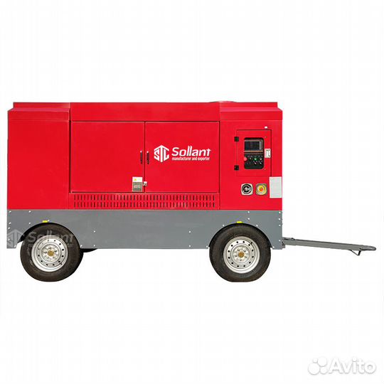 Дизельный компрессор Sollant sltdp-18 м3 17 бар