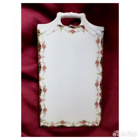 Сырная доска з-да Братья Корниловы. Фарфор