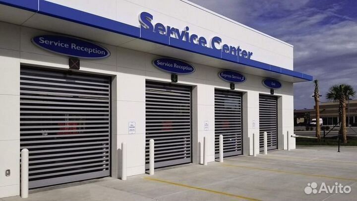 Промышленные секционные ворота