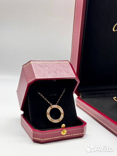 Cartier love подвеска