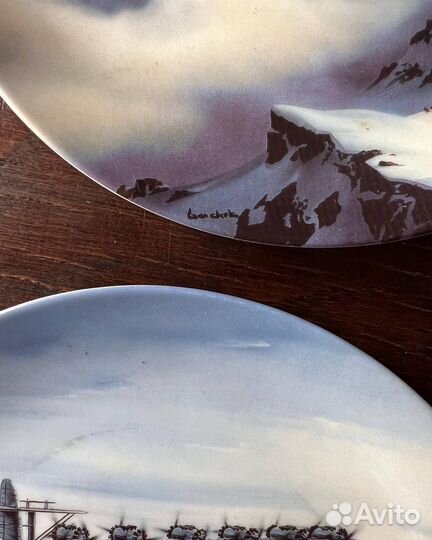 Настенная тарелка. Германия, 1990