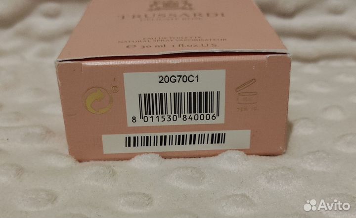 Духи Trussardi Delicate rose