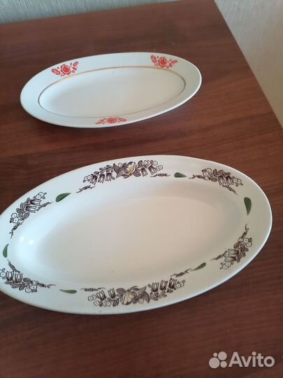 Фарфоровые селедочницы