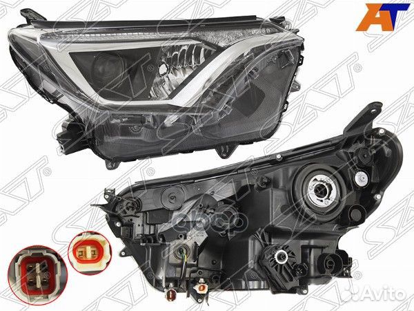 Фара toyota RAV4 15-19 RH галоген