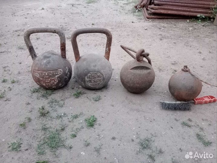 Гири 4 шт
