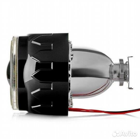 Би-ксеноновая линза Clearlight (черная) 2,5