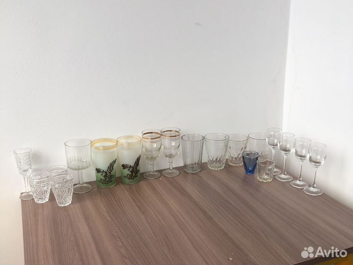 Рюмки стопки стаканы СССР