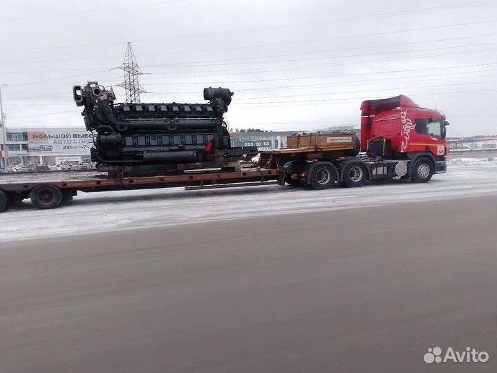 Трал перевозка негабарита