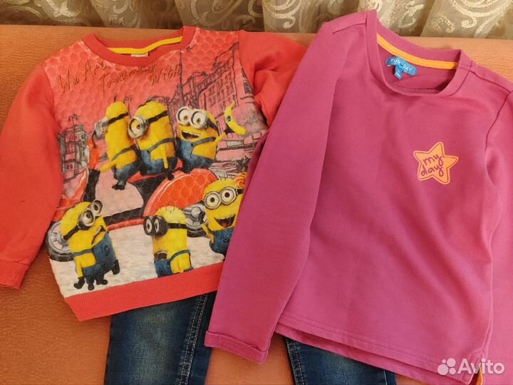 Детские вещи пакетом для девочек 3-4