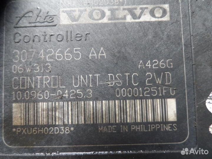 Блок ABS Volvo S40 2