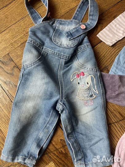 Вещи на девочку 3-6мес