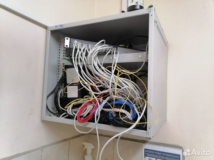 Монтаж сетей, видеонаблюдения, настройка пк