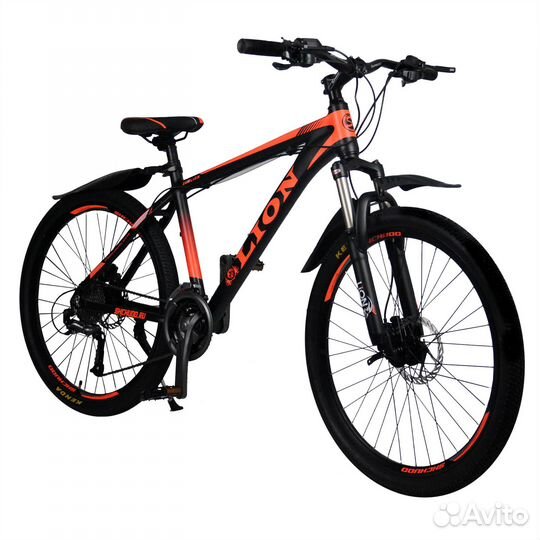 Стильный горный велосипед тормоза дисковые гидравл