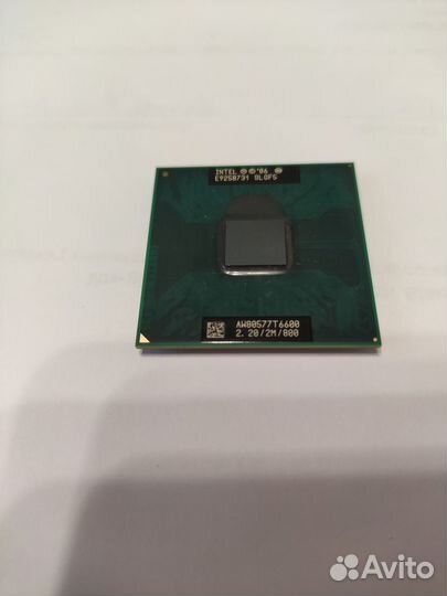 Процессор для ноутбука Intel Core 2 Duo T6600