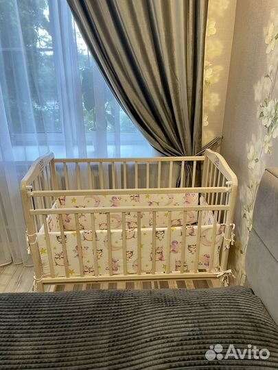 Детская кровать люлька бу