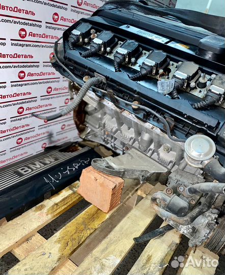 Двигатель контрактный BMW 2.5 M54B25 256S5