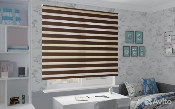 Для окон Рулонные шторы, День-Ночь, Жалюзи за 2дня