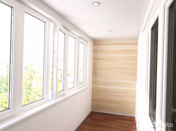 Остекление балконов, террас, лоджий