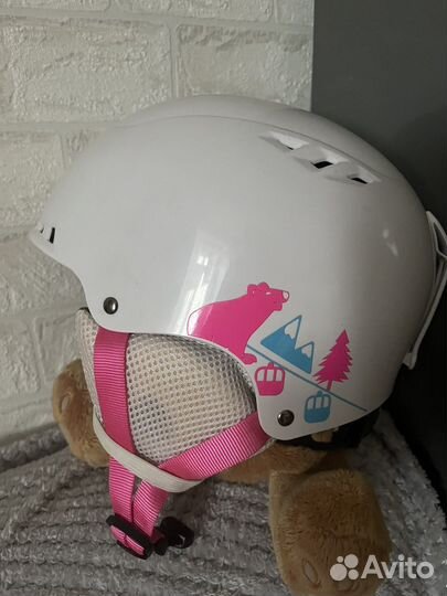 Горнолыжный детский шлем, размер 48-54