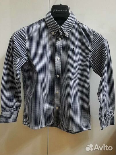 Рубашка детская для мальчиков 130 см